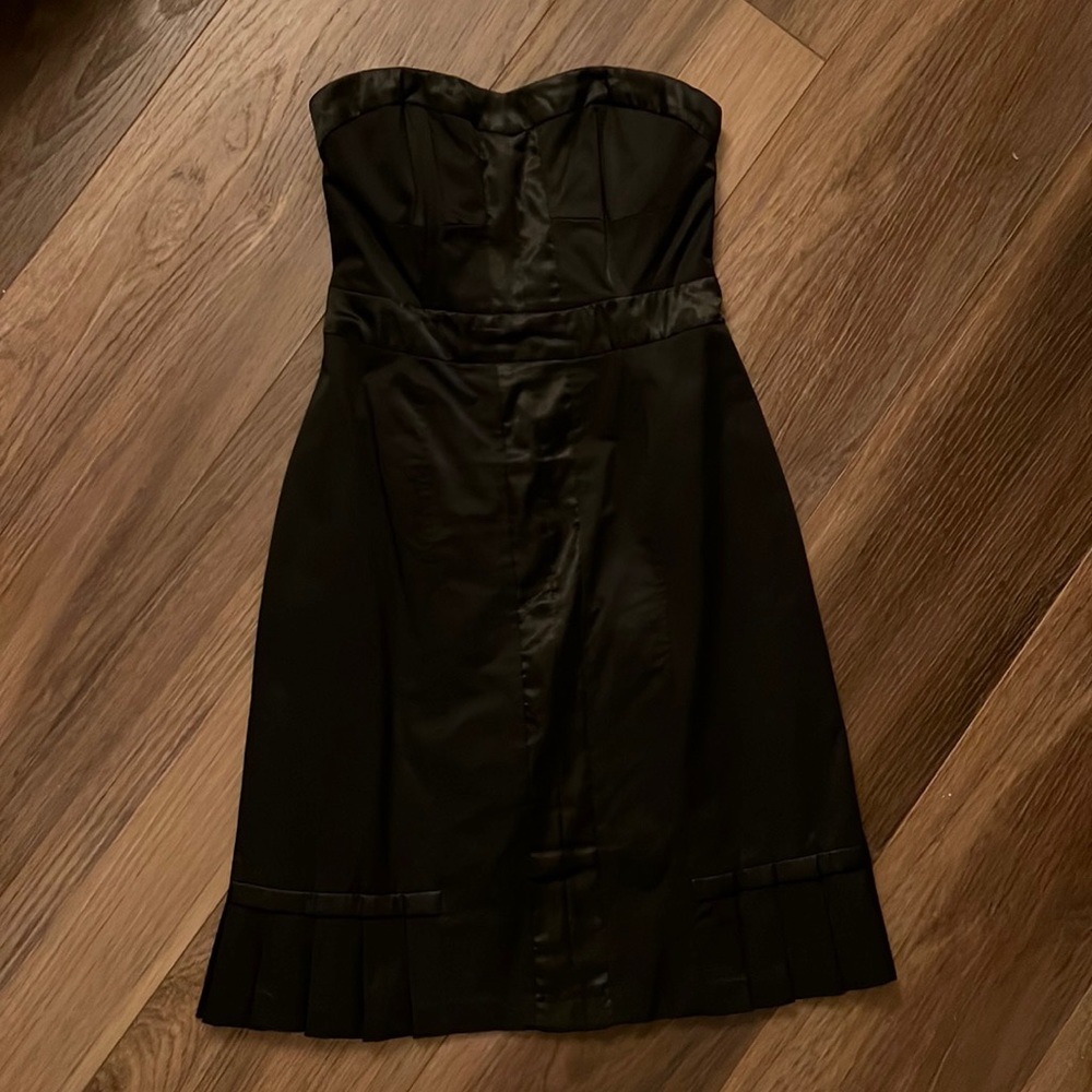 Tuxedo strapless Dress